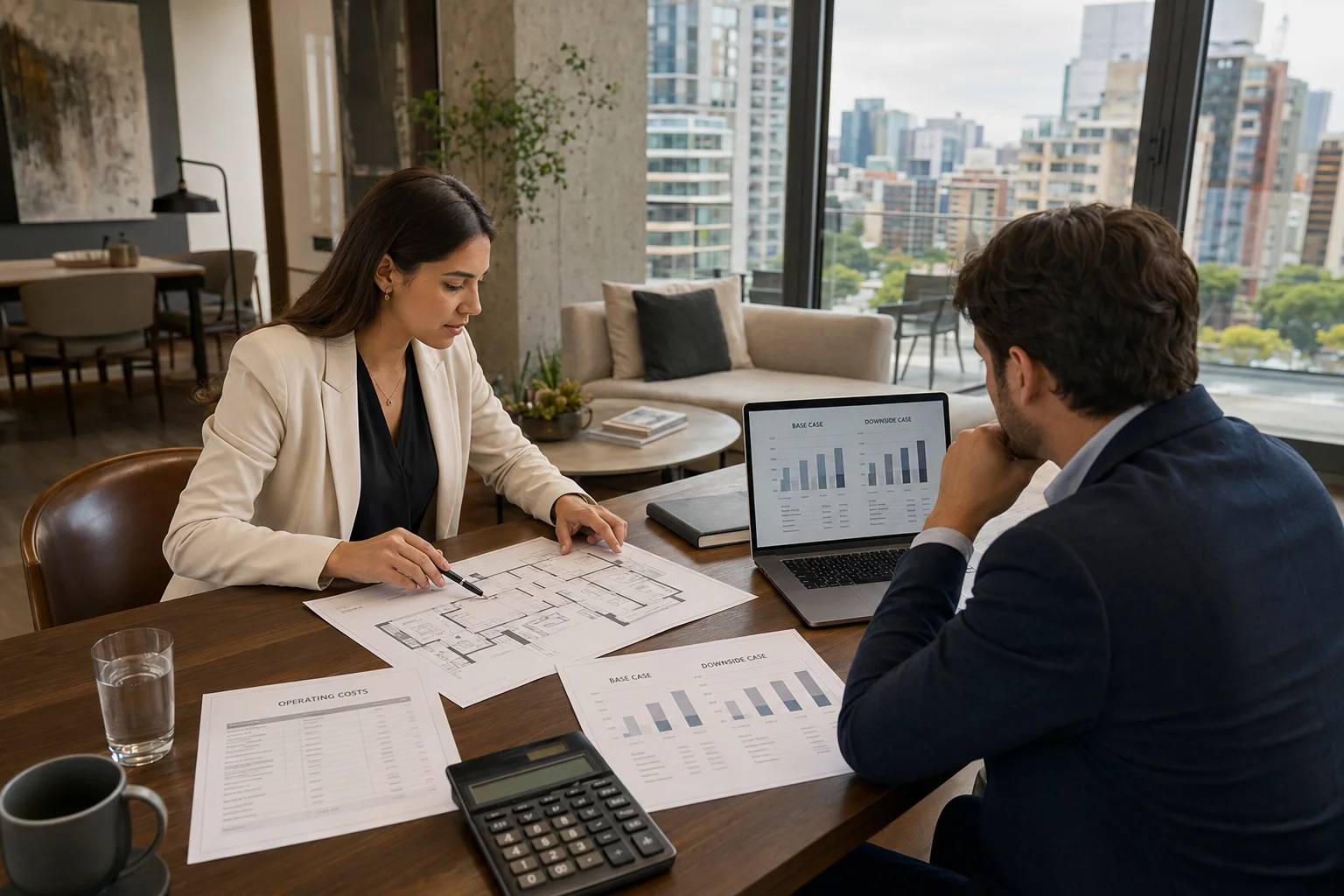 income-producing real estate investment