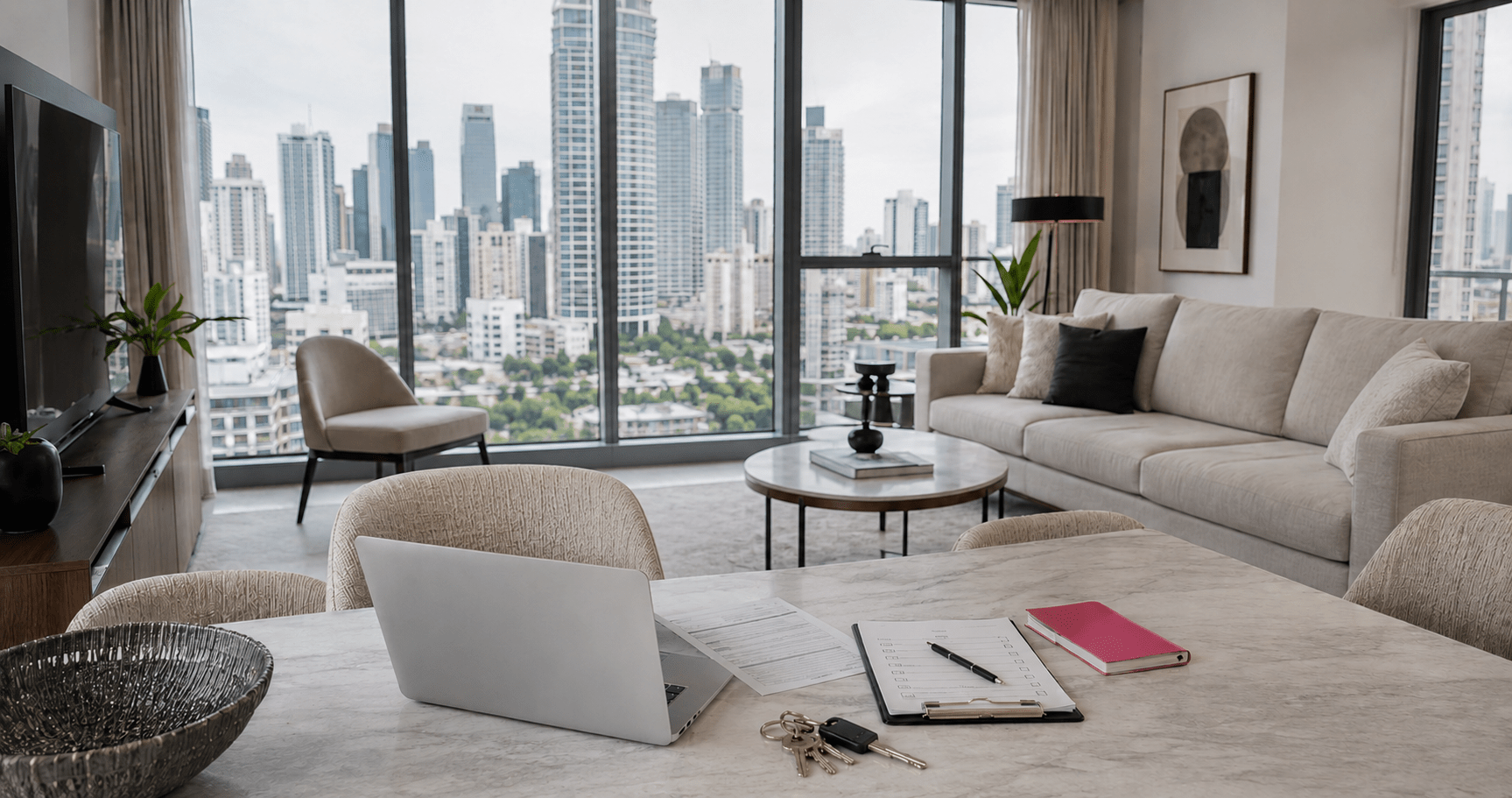 self-managing overseas property costs